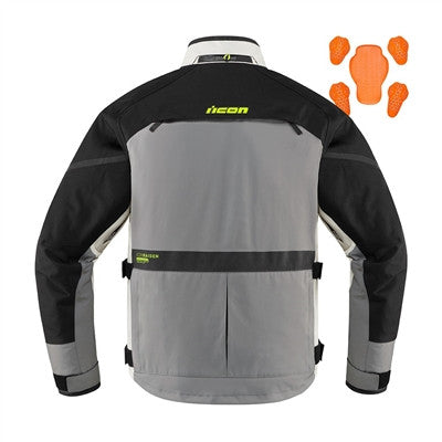 Icon Raiden Jacket - Grey/Hi-Viz