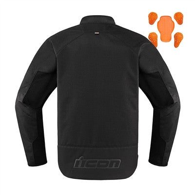 Icon Hooligan Perforated Jacket - Stealth