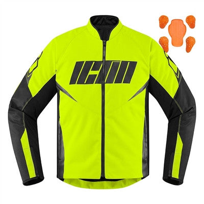 Icon Hooligan Jacket - Hi-Viz