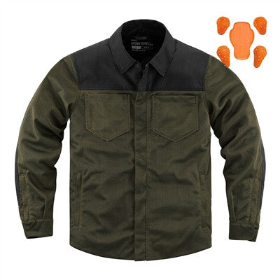 Icon Upstate Riding Jacket - Olive