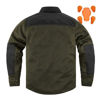 Icon Upstate Riding Jacket - Olive