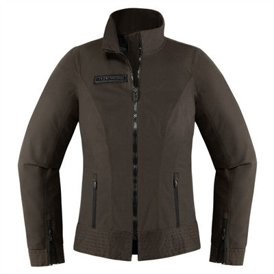 Icon Womens Fairlady Textile Jacket - Expresso