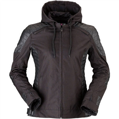 Z1R 2020 Womens Transmute Leather Jacket - Black