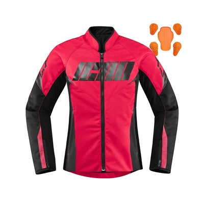 Icon Womens Hooligan Jacket - Rogue Red