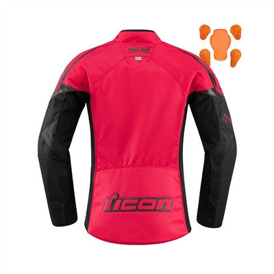 Icon Womens Hooligan Jacket - Rogue Red