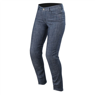 Alpinestars 2019 Womens Stella Courtney Denim Pants - Washed Blue