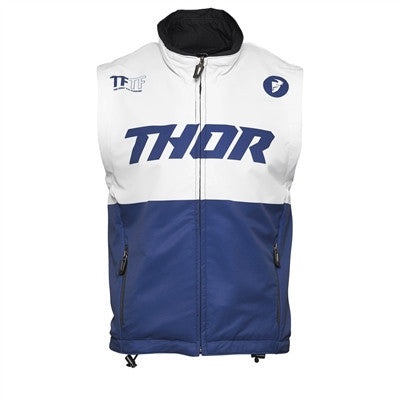 Thor 2021 Warmup Vest - Navy/White