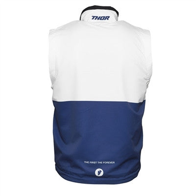 Thor 2021 Warmup Vest - Navy/White