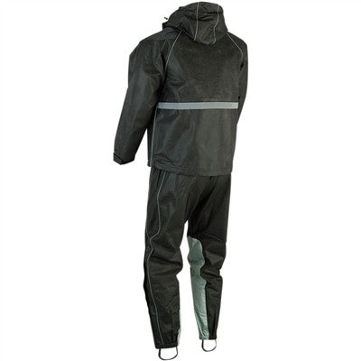 Z1R Womens Rain Suit - Black