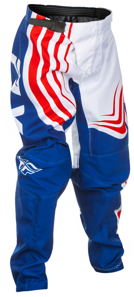 FLY Racing 2025 Youth F-16 Pant Red/White/Blue