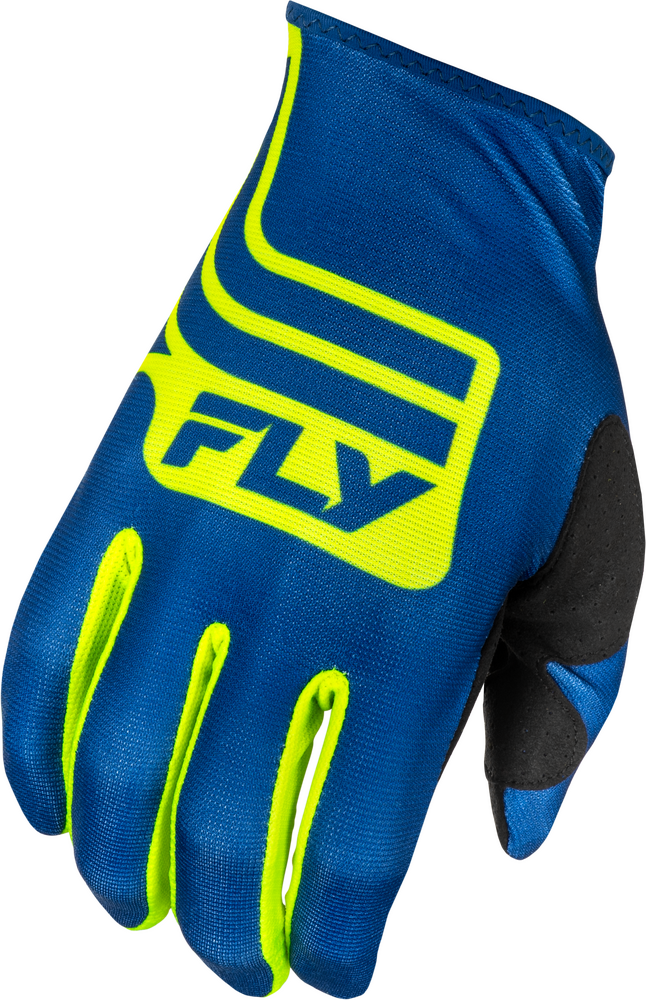 FLY Racing 2025 Lite Lancer Gloves Navy/Hi-Vis