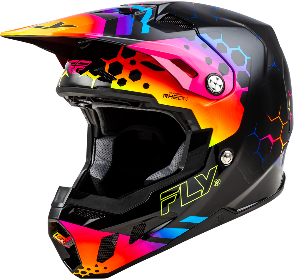 FLY Racing 2025 Formula CC Tektonic Helmet Black/Sunset