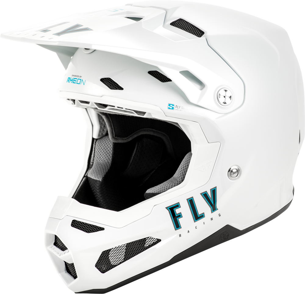 FLY Racing 2025 Formula S Carbon Solid Helmet White