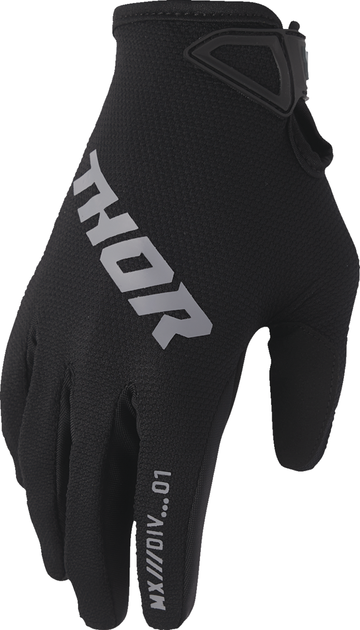 Thor 2026 Youth Ridemode Static Gloves Black