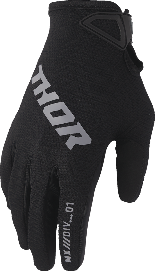 Thor 2026 Youth Ridemode Static Gloves Black
