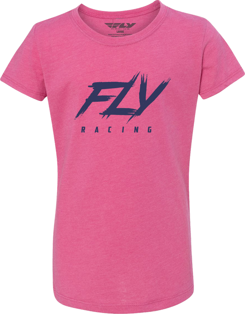 FLY Racing Girl's FLY Edge Tee Pink