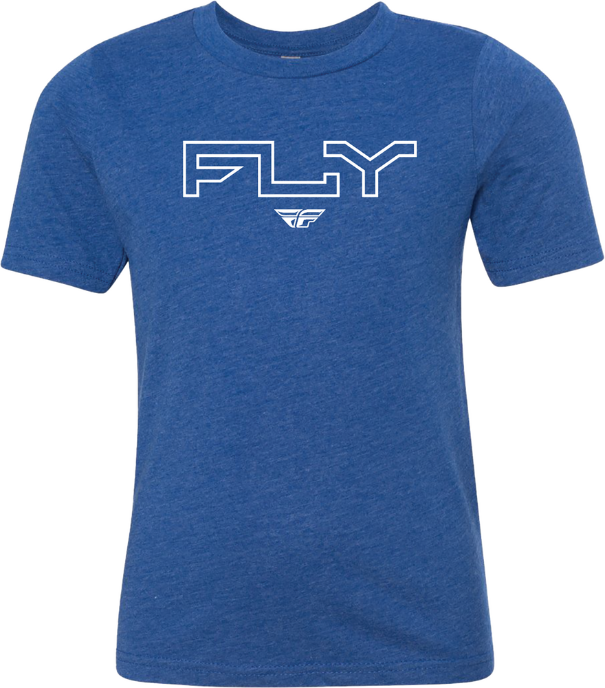 FLY Racing Youth FLY Edge Tee Royal Blue