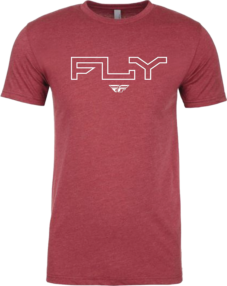 FLY Racing FLY Edge Tee Cardinal