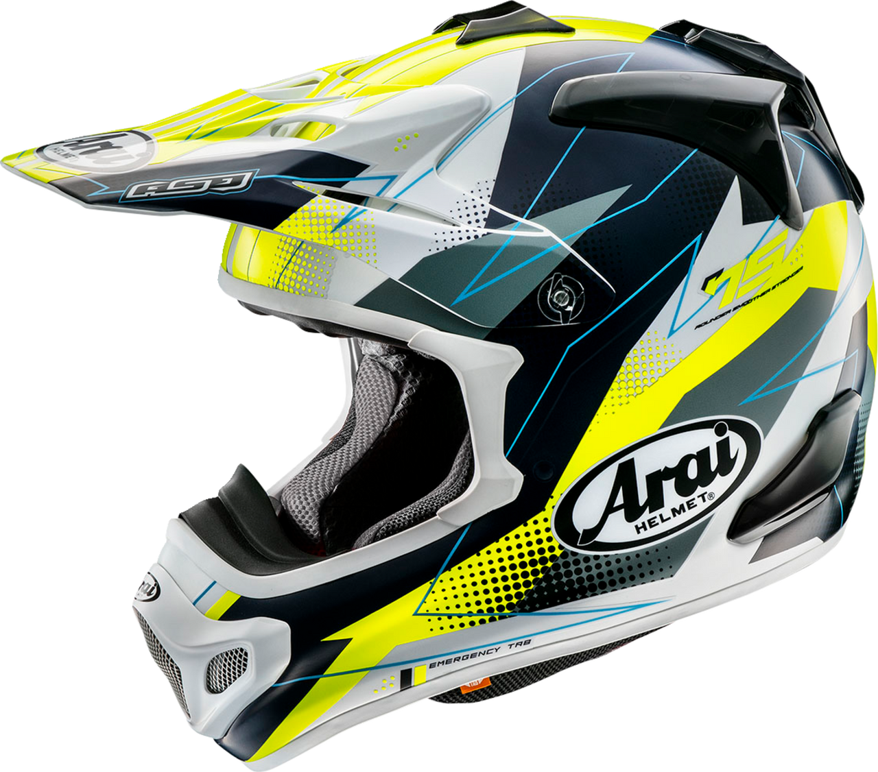 Arai VX-Pro4 Resolute Offroad Helmet Yellow