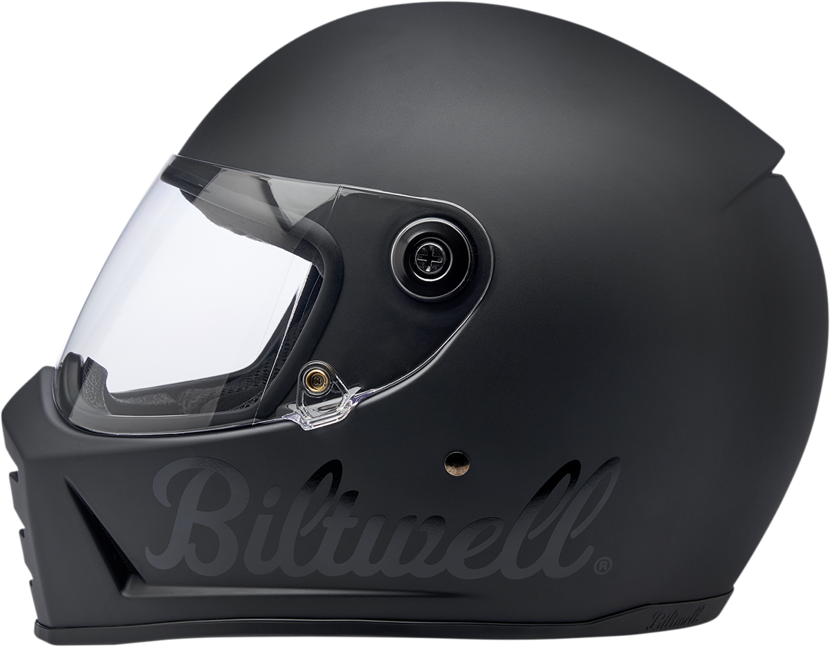 Biltwell Gringo SV Full Face Helmet Gloss Black