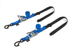 Powertye 1 1/2” Fat Ratchet Straps With Soft Tye And Secure Hooks