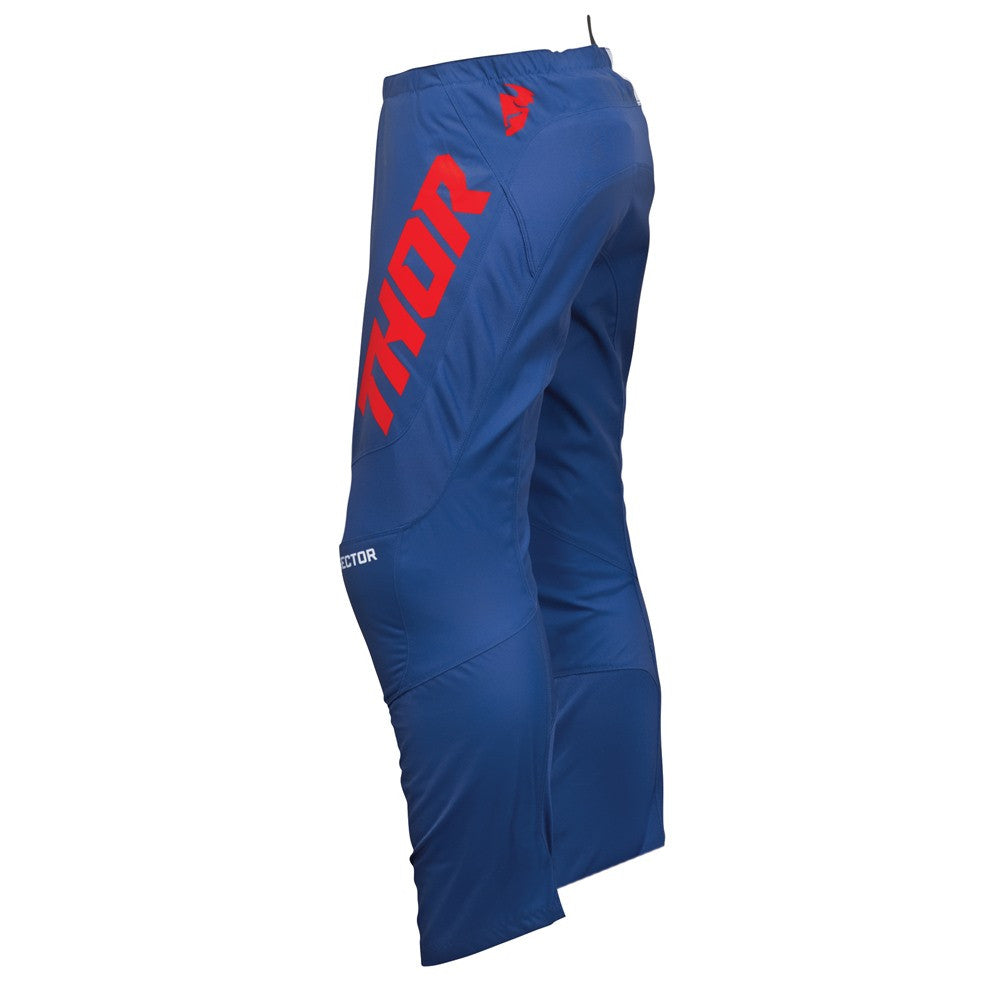 Thor 2024 Youth Sector Checker Pant - Navy/Red