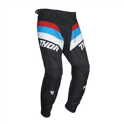 Thor 2021 Pulse Racer Pant - Black/Red/Blue