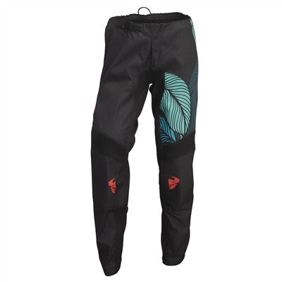 Thor 2022 Womens Sector Urth Pant - Black/Teal