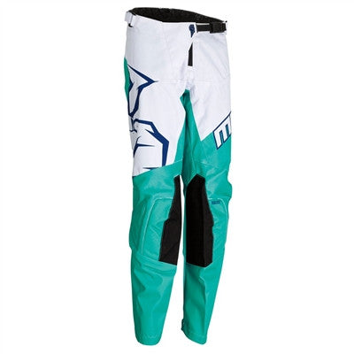 Moose Racing 2021 Youth Qualifier Pants - Mint/White/Navy