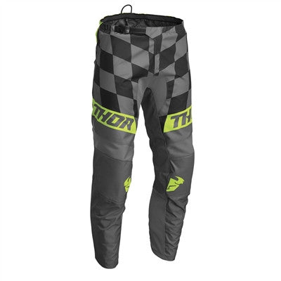 Thor 2022 Youth Sector Birdrock Pant - Grey/Acid