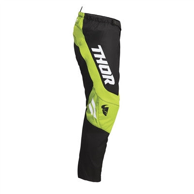 Thor 2022 Youth Sector Chev Pant - Black/Green
