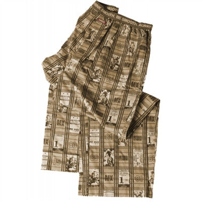 Smooth Industries Mens MX Vintage Lounge Pant - Brown