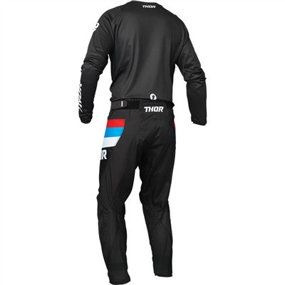 Thor Pulse Racer Black/Red/Blue Jersey Pant Combo
