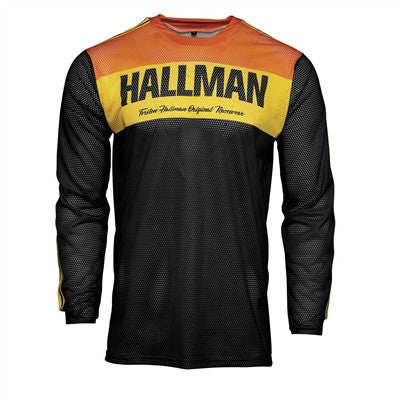 Thor 2022 Hallman TAPD Air Jersey - Black/Orange