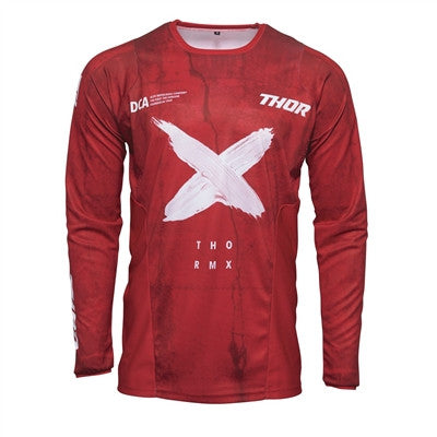 Thor 2021 Pulse HZRD Jersey - Red/White