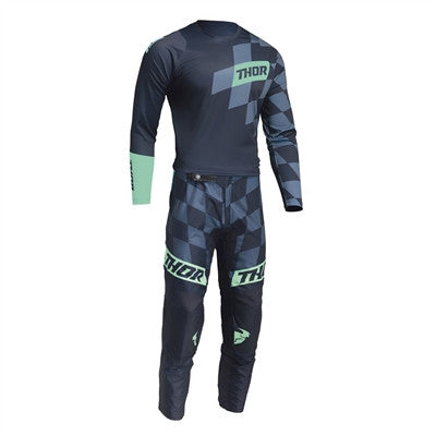 Thor Sector Birdrock Jersey and Pant Combo Midnight/Mint