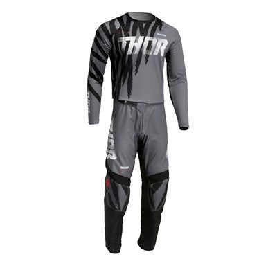 Thor Sector Tear Jersey and Pant Combo Grey/Black
