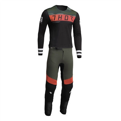 Thor Prime Status Jersey and Pant Combo Black/Camo