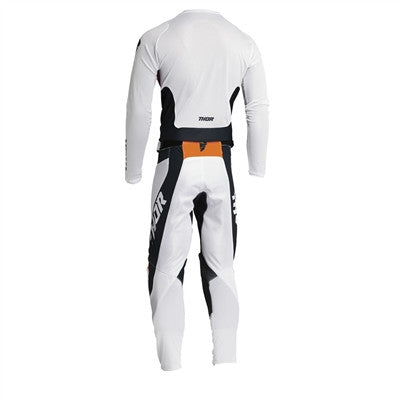 Thor Pulse Air React Jersey and Pant Combo White/Midnight