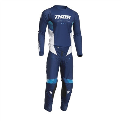 Thor Pulse React Jersey and Pant Combo Navy/White