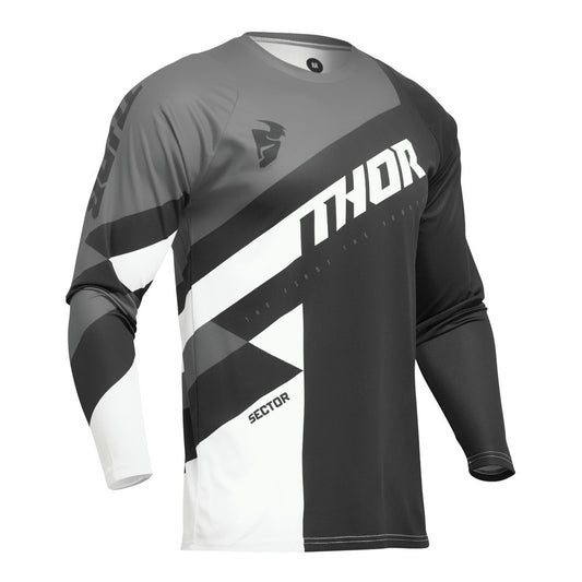 Thor 2024 Sector Checker Jersey - Black/Gray