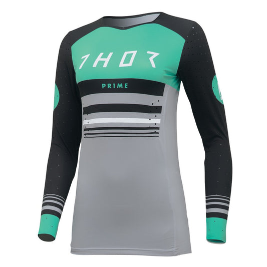 Thor 2024 Womens Prime Blaze Jersey - Black/Mint