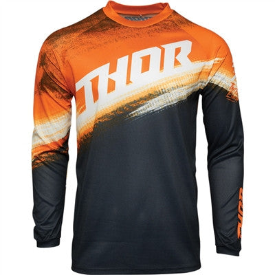 Thor 2021 Youth Sector Vapor Jersey - Orange/Midnight