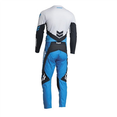 Thor Youth Sector Chev Jersey and Pant Combo Blue/Midnight