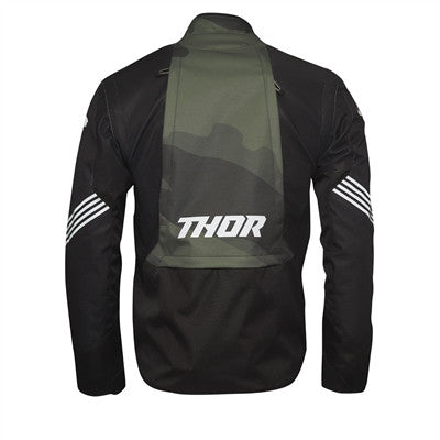 Thor 2022 Terrain Offroad Jacket - Green/Camo