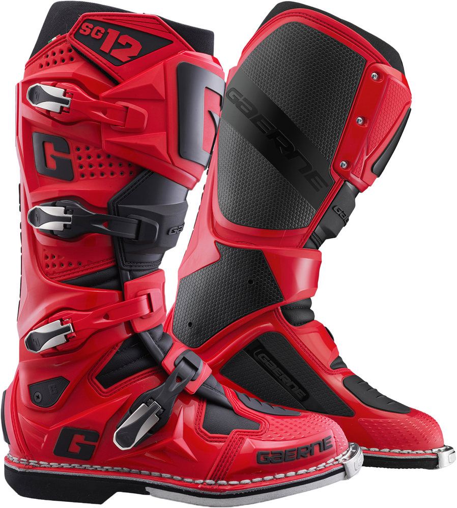 Gaerne SG12 Offroad Boots Red/Black