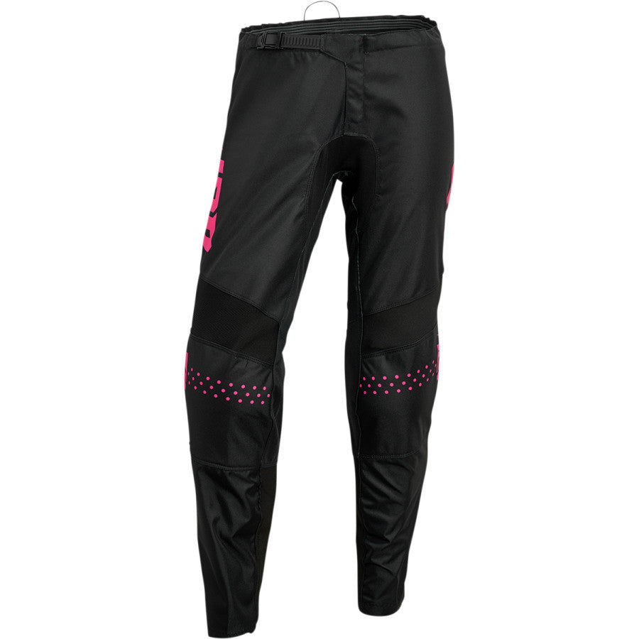 Thor 2024 Womens Sector Minimal Jersey Pant Combo Black/Pink