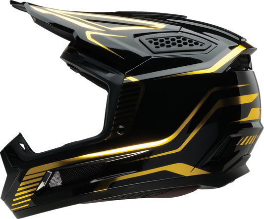 Z1R Dirt Maxx Offroad Helmet Monogram Black/Gold