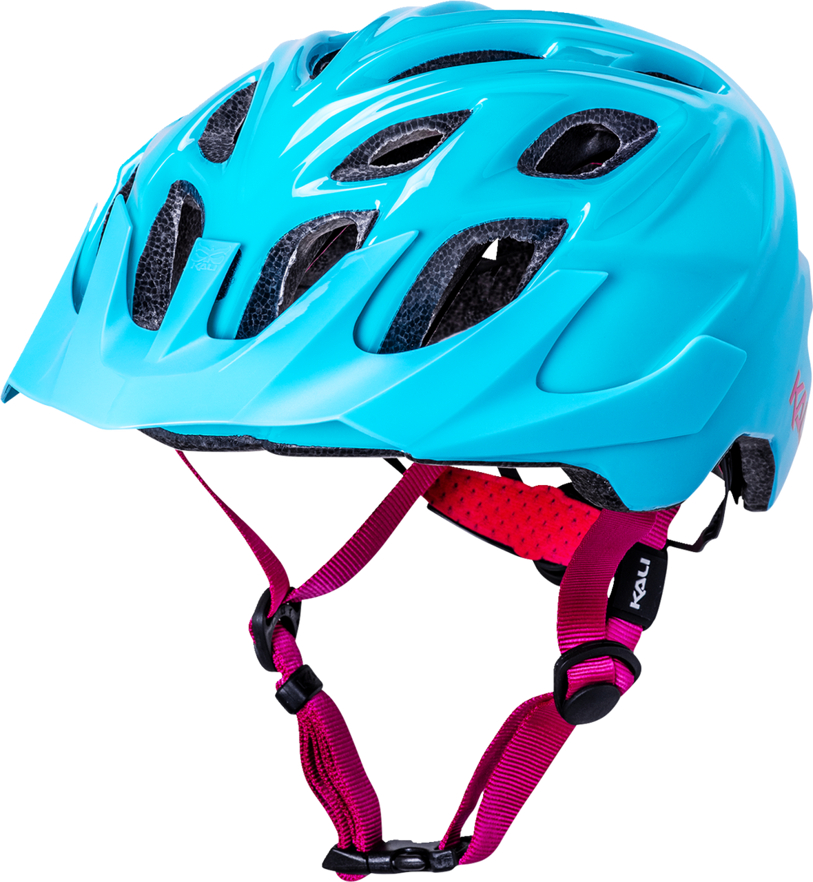 Kali Youth Chakra Solid Bicycle Helmet Gloss Pastel Seafoam