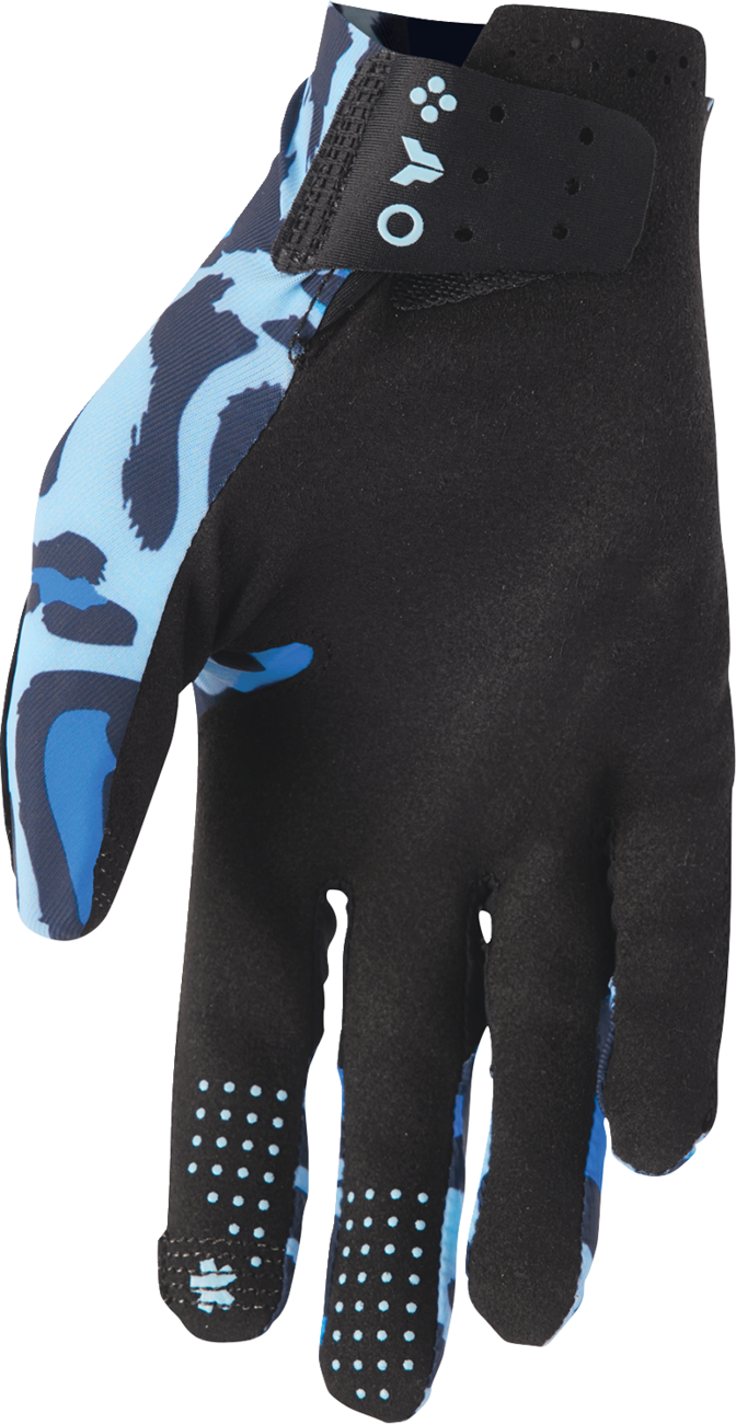 Thor 2026 Sportmode Cheetah Gloves Midnight/Blue